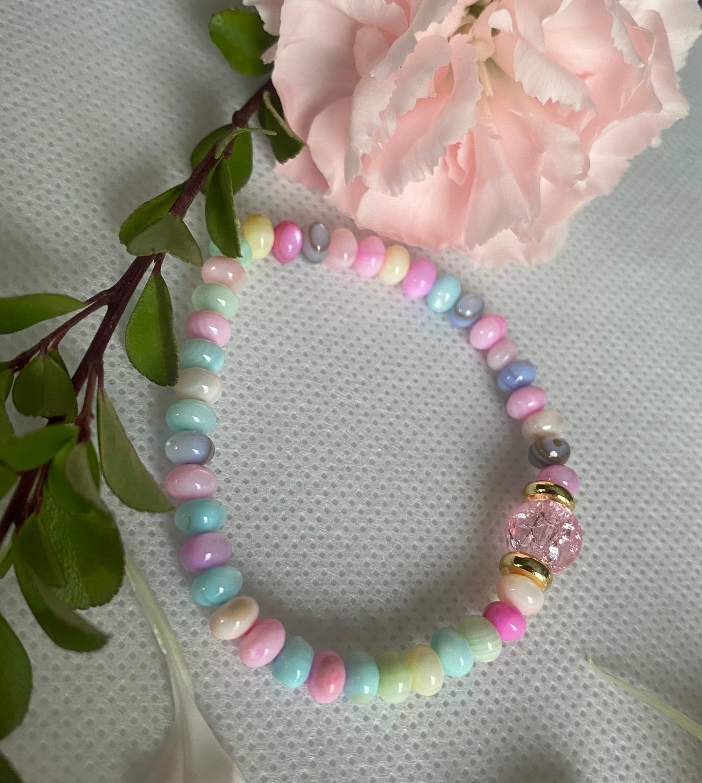 Kids Cotton Candy colored Bracelet
