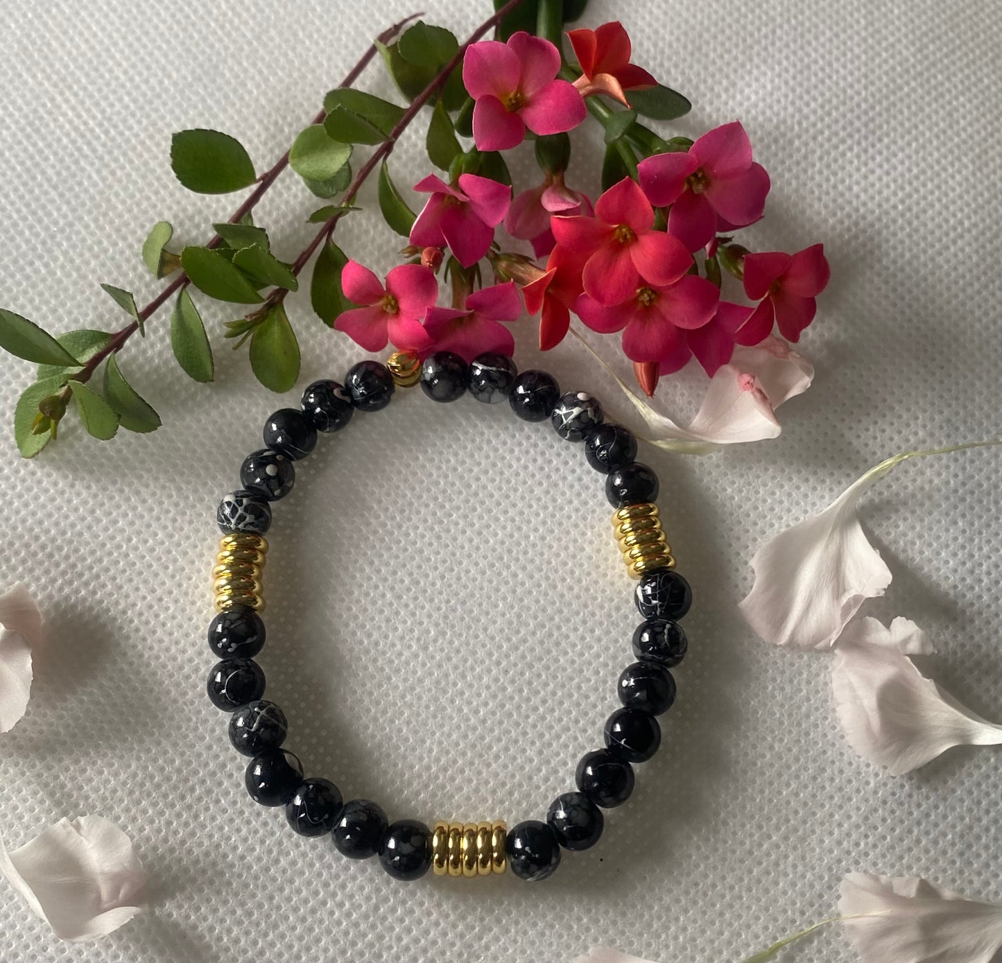 Ebony Style Beaded Bracelet