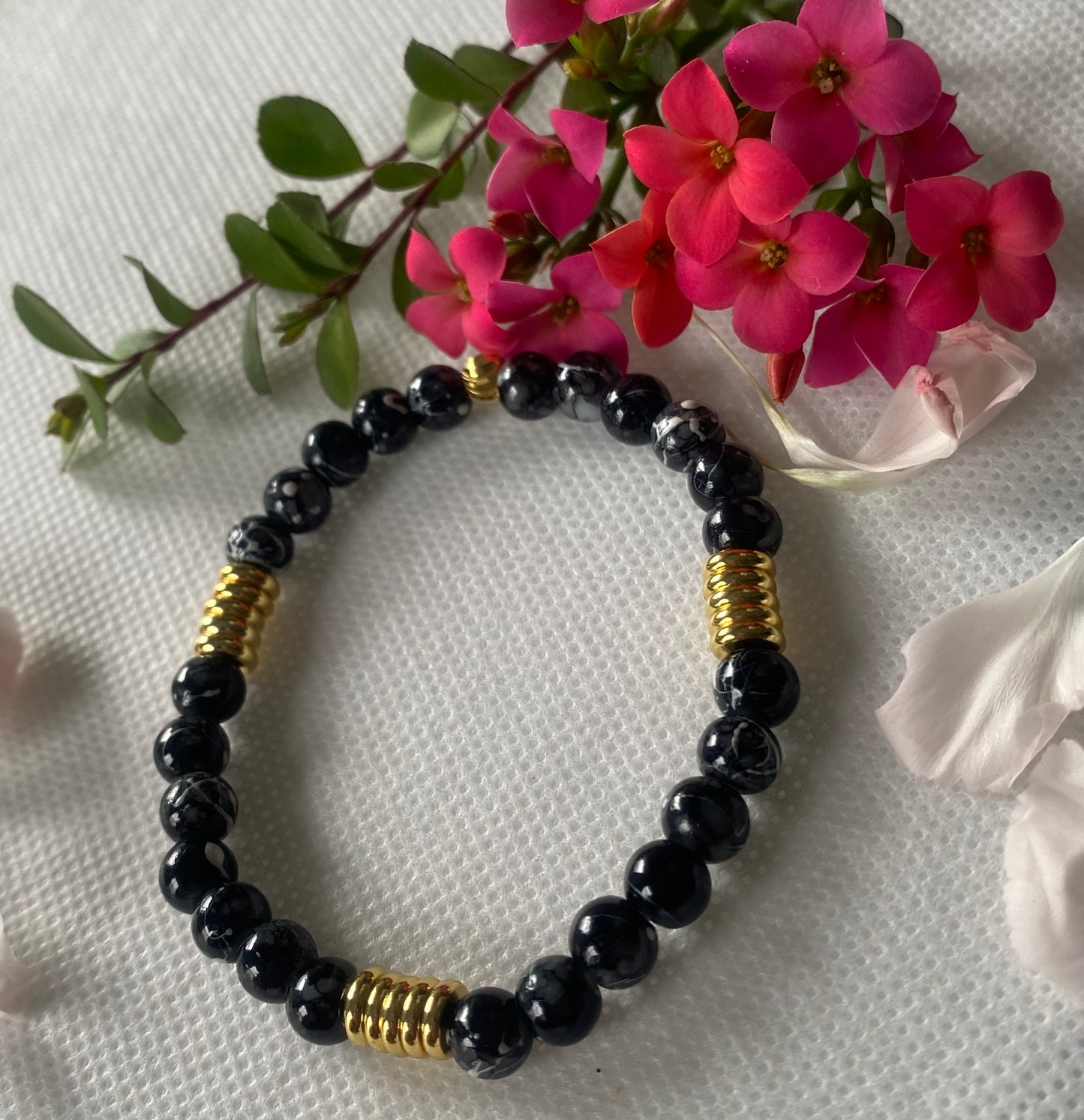 Ebony Style Beaded Bracelet