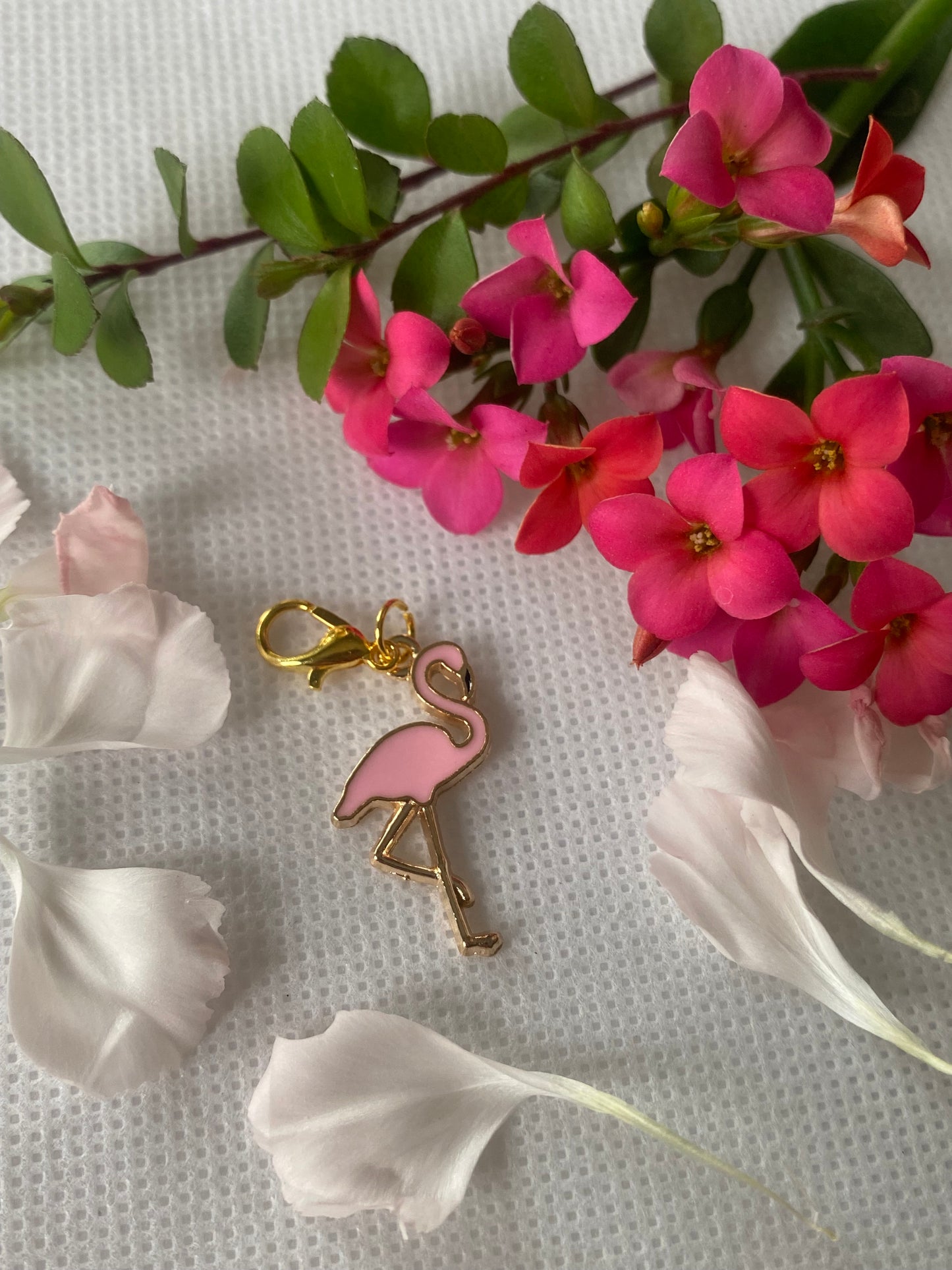 Pink Flamingo Charm