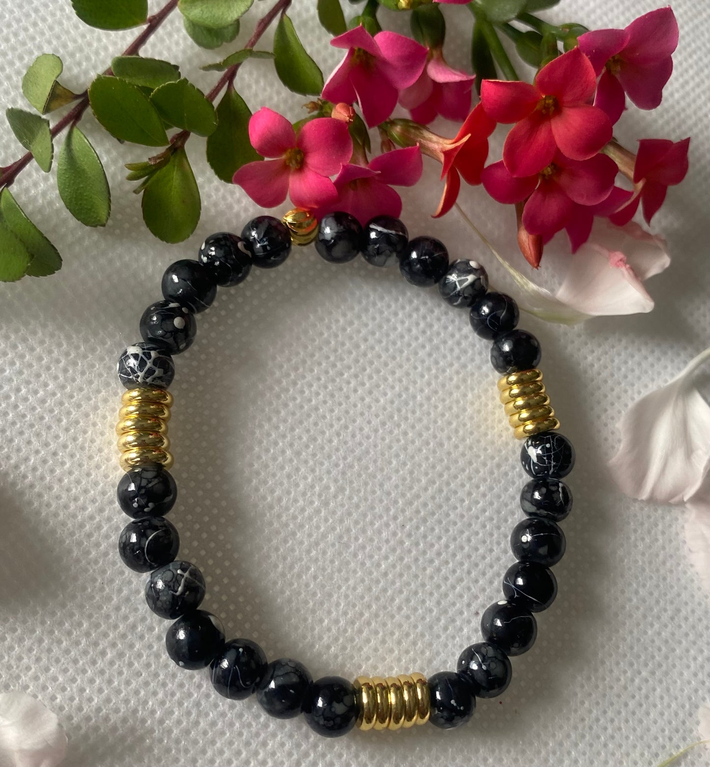 Ebony Style Beaded Bracelet
