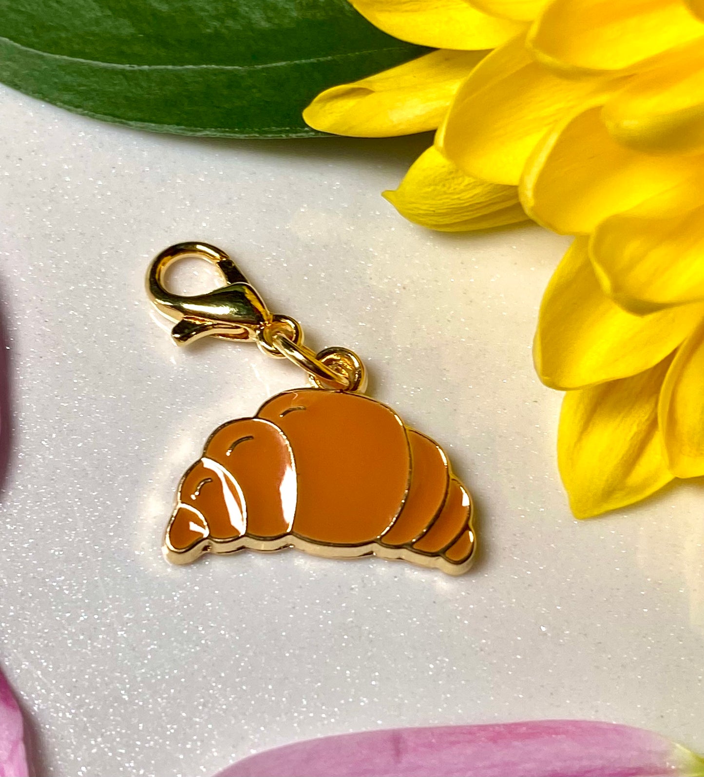 Croissant Removable Charm
