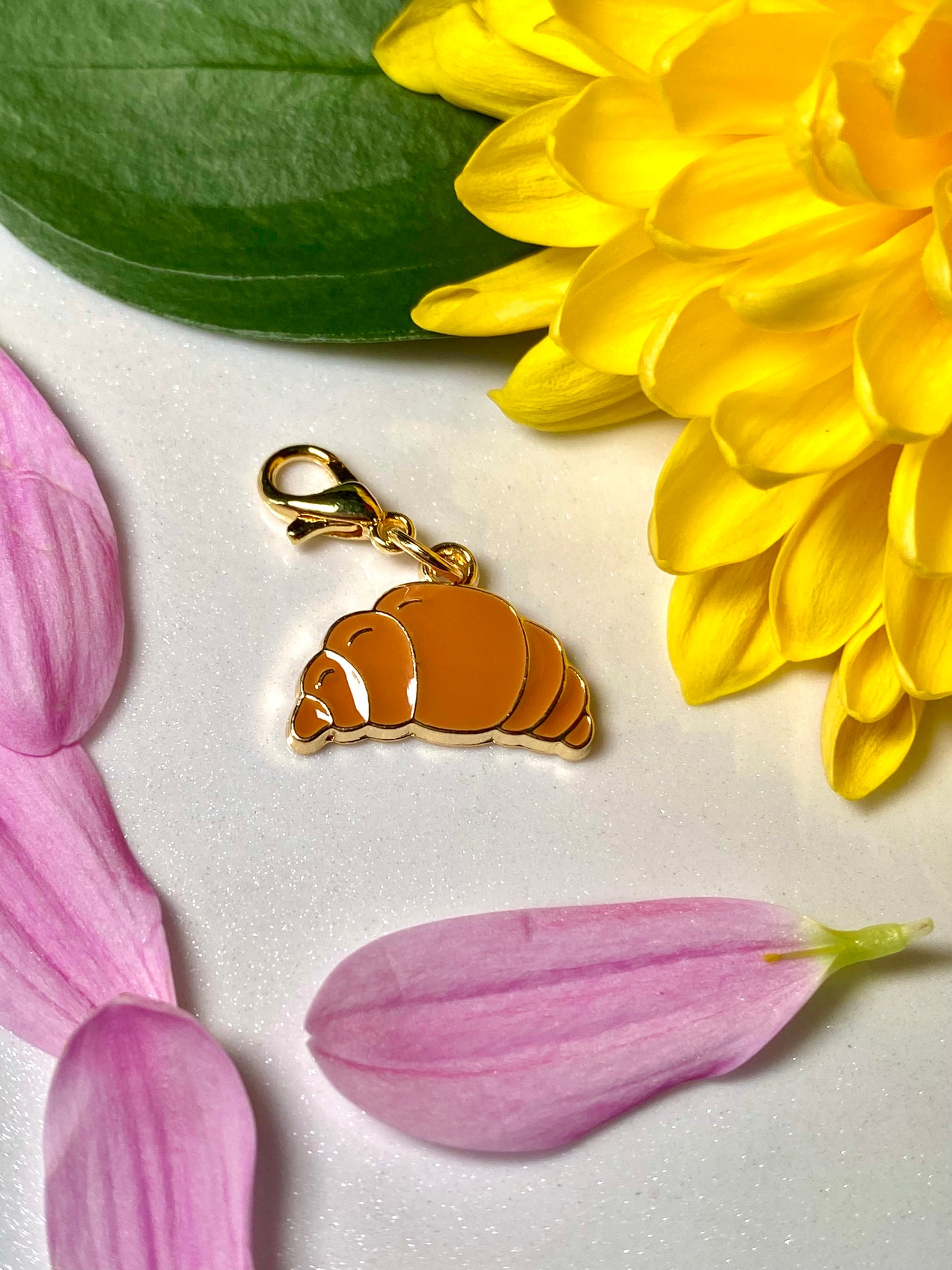 Croissant Removable Charm