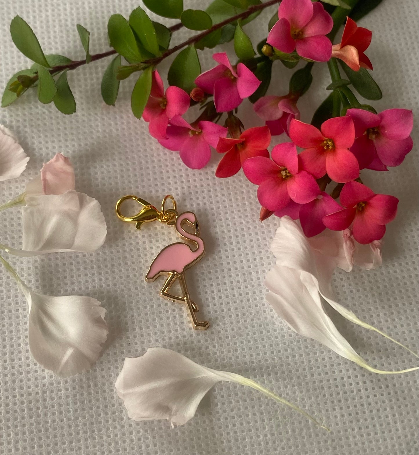 Pink Flamingo Charm