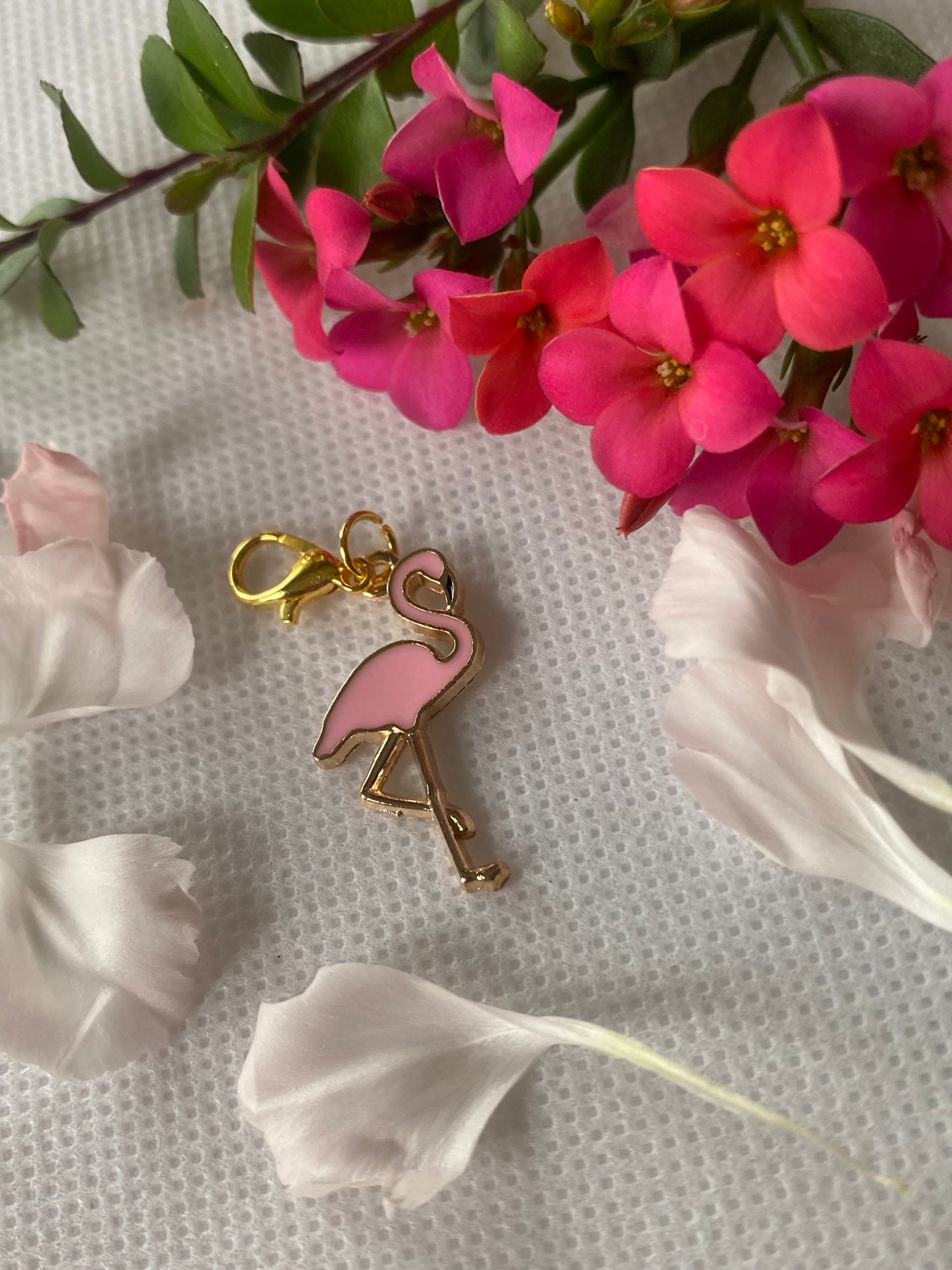 Pink Flamingo Charm