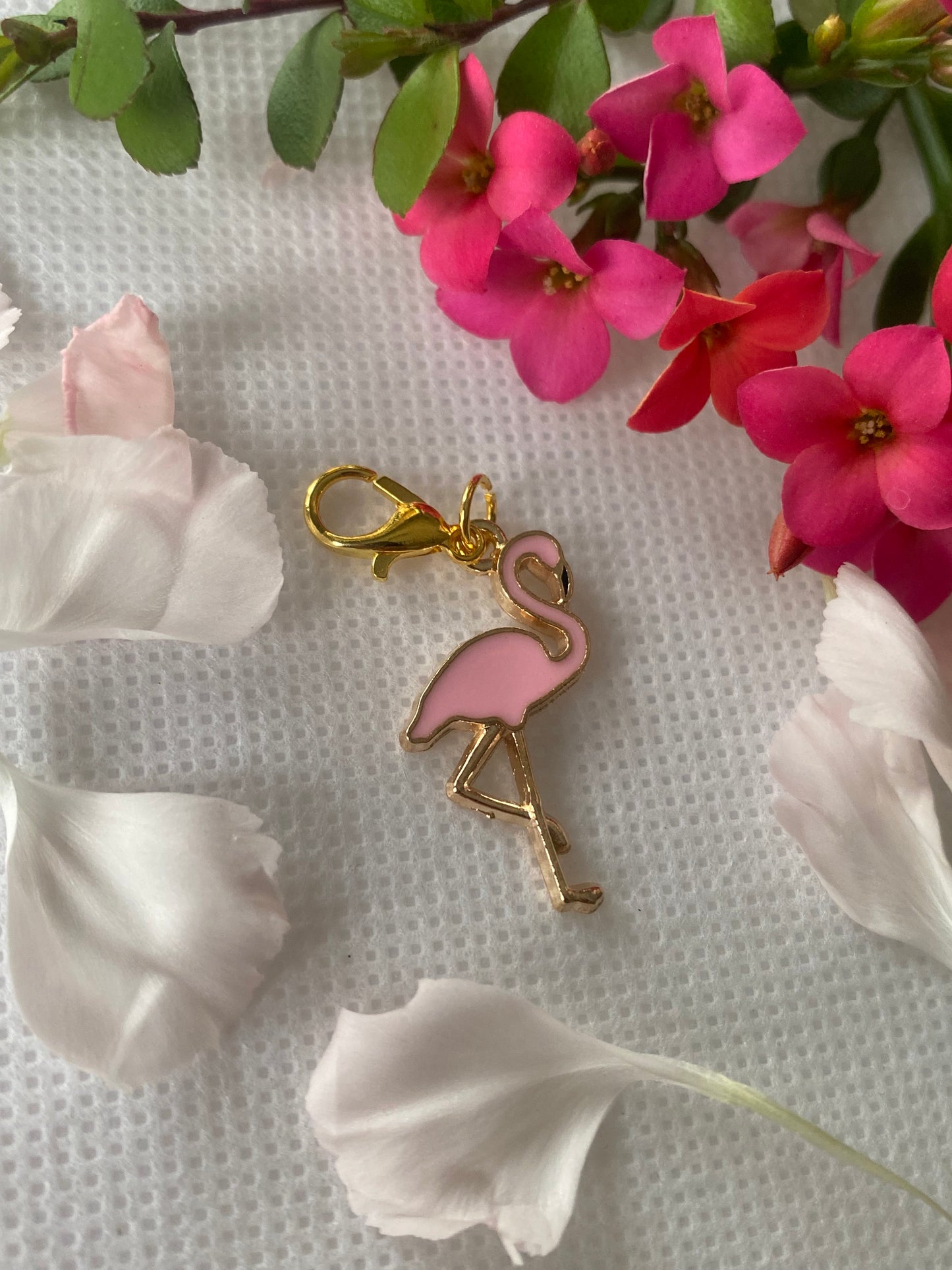 Pink Flamingo Charm