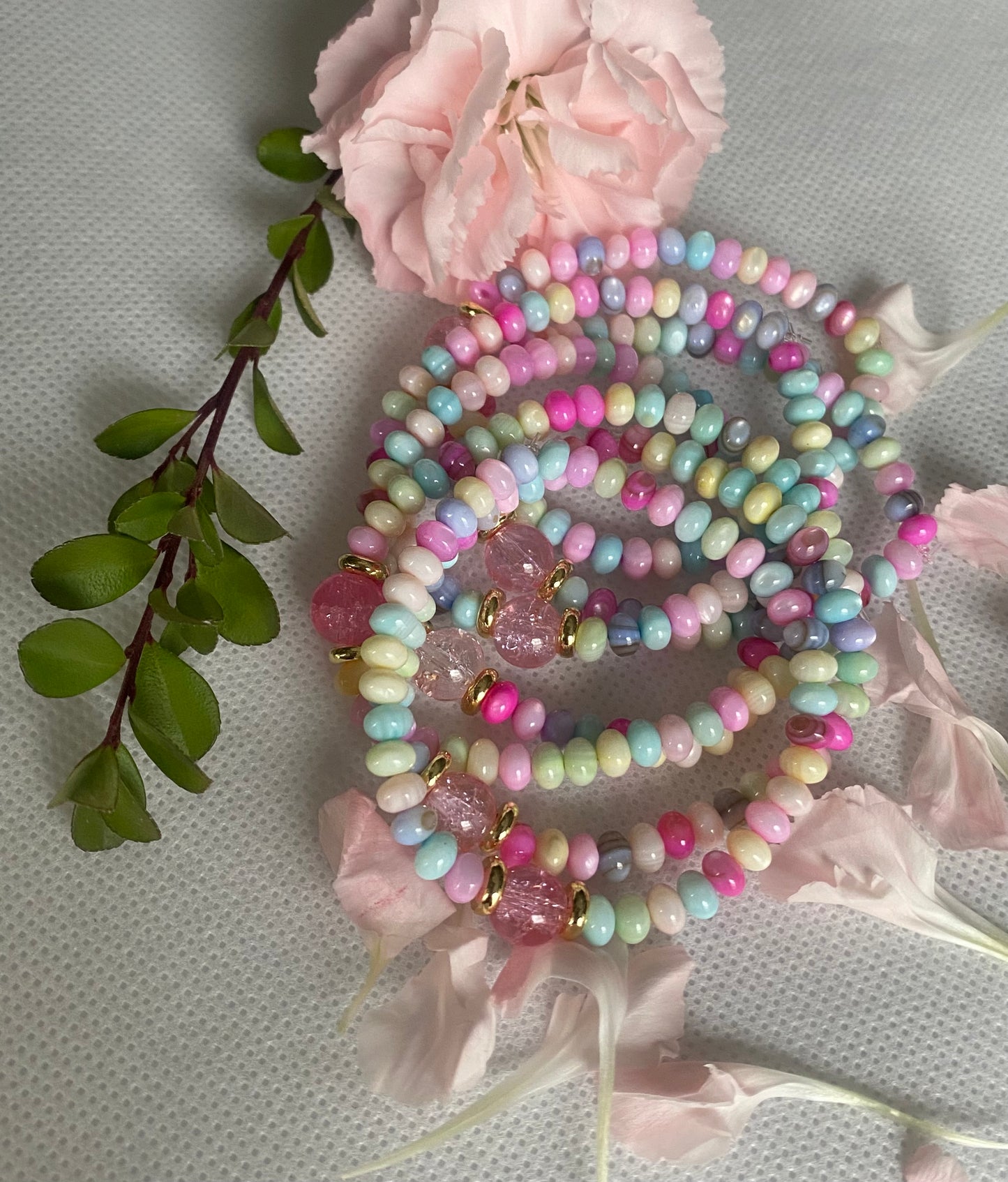 Kids Cotton Candy colored Bracelet