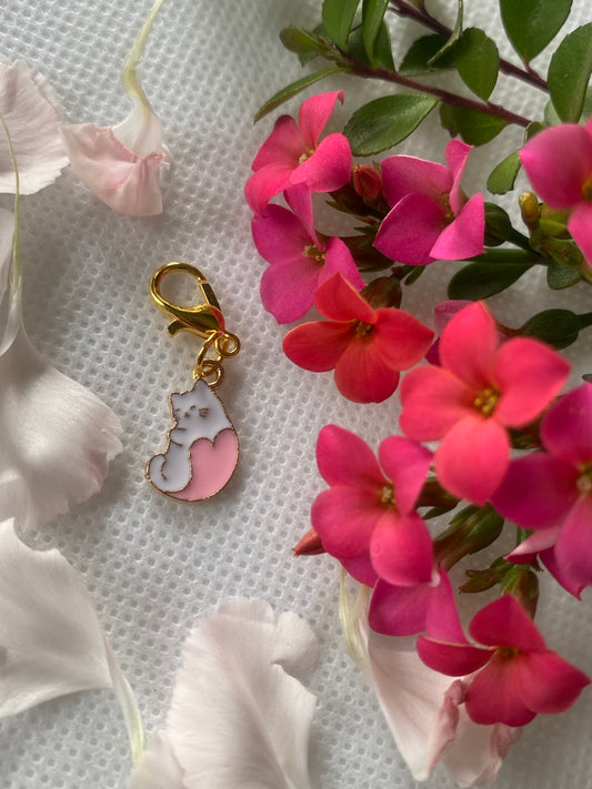 Cuddly Cat Charm