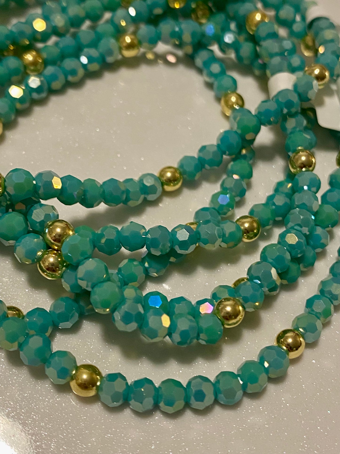 Jaded Beaded Anklets