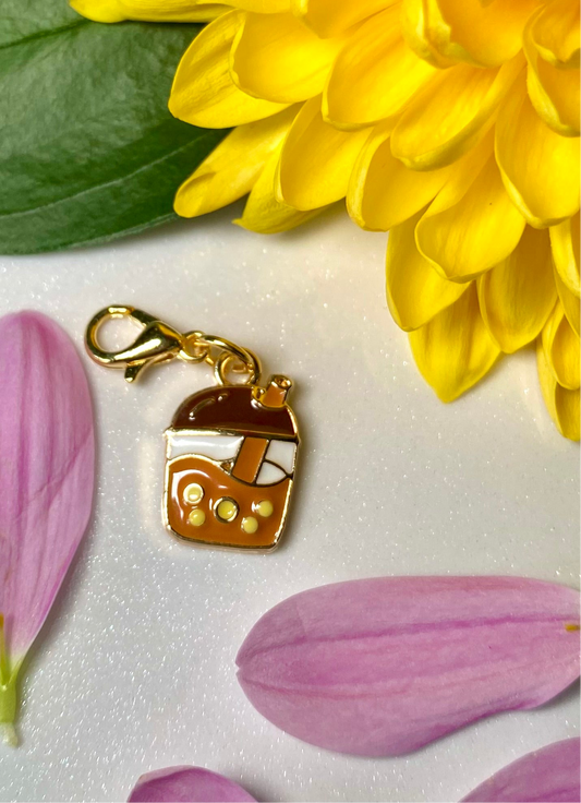 Cold Coffee Drink Removable Charm